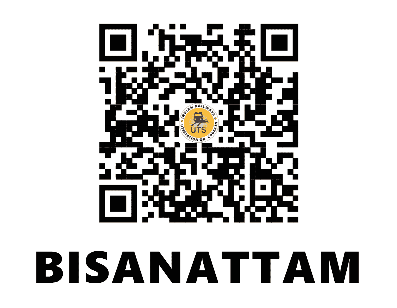 UTS QR Code for BISANATTAM - BSM - SW (KARNATAKA)
