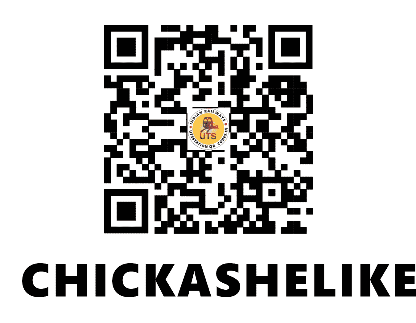 UTS QR Code for CHICKASHELIKERI - CASK - SW (KARNATAKA)