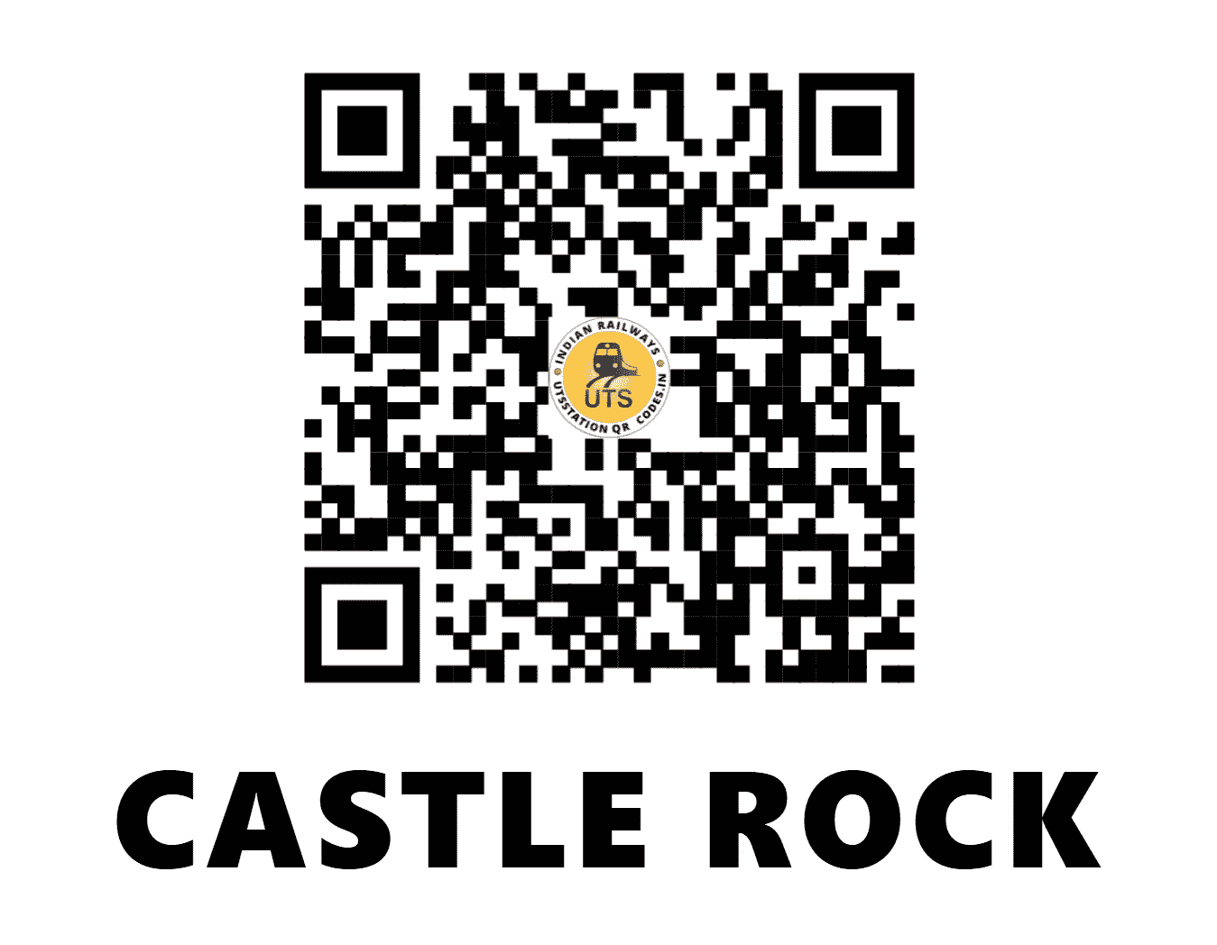 UTS QR Code for CASTLE ROCK - CLR - SW (KARNATAKA)