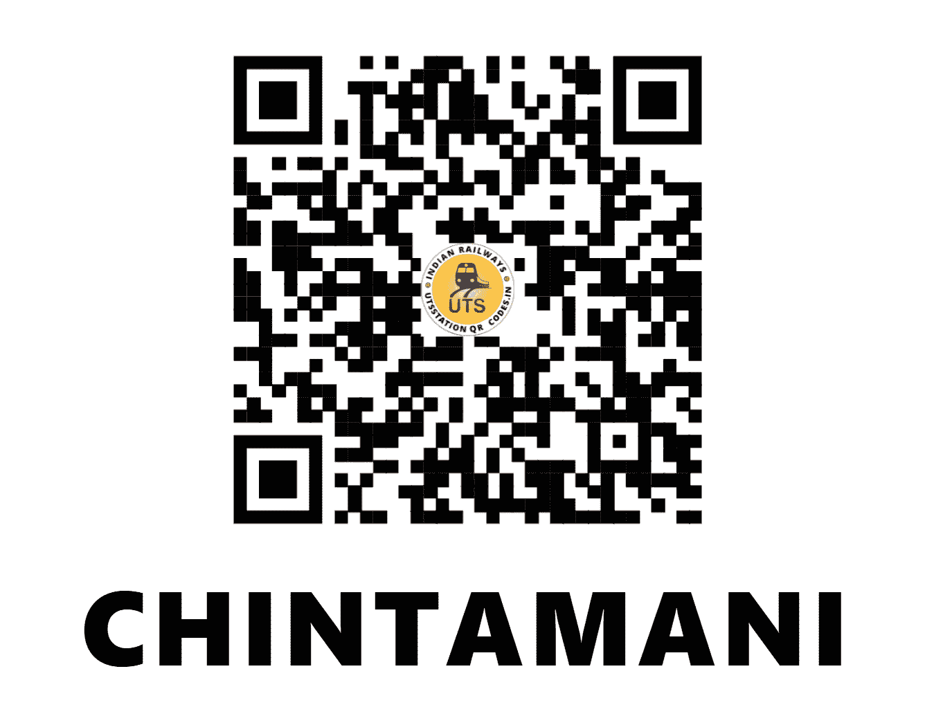 UTS QR Code for CHINTAMANI - CMY - SW (KARNATAKA)