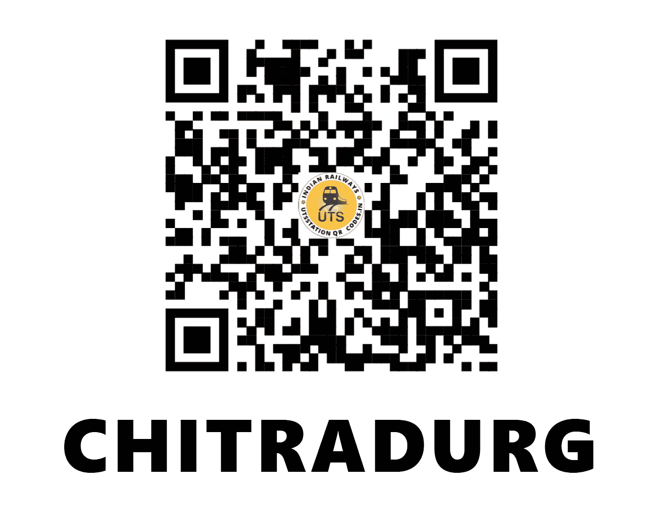 UTS QR Code for CHITRADURG - CTA - SW (KARNATAKA)