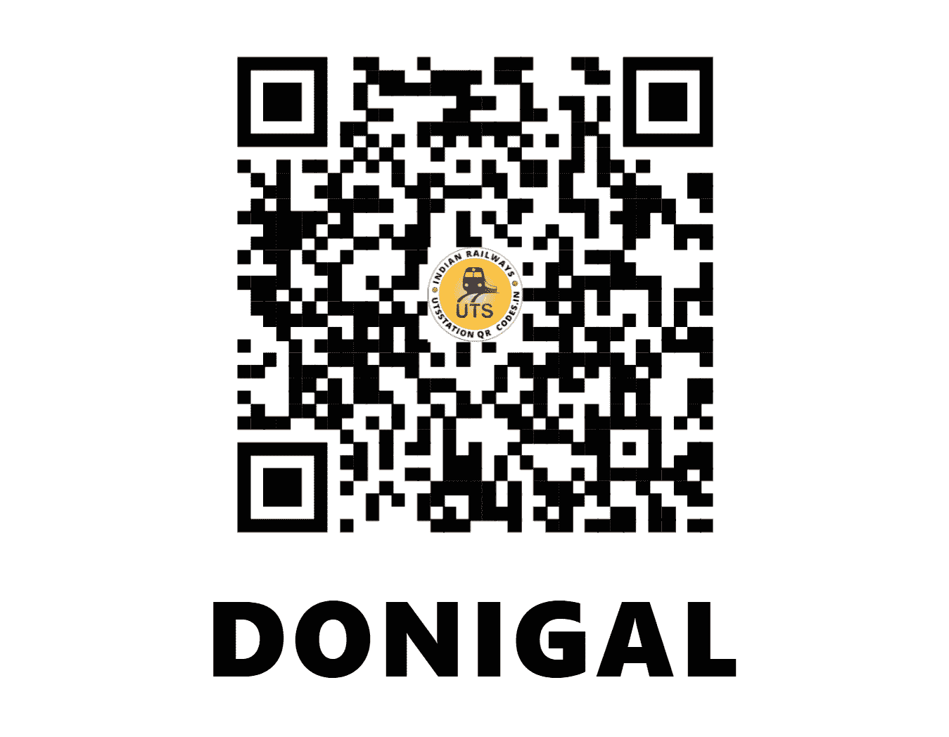 UTS QR Code for DONIGAL - DOGL - SW (KARNATAKA)
