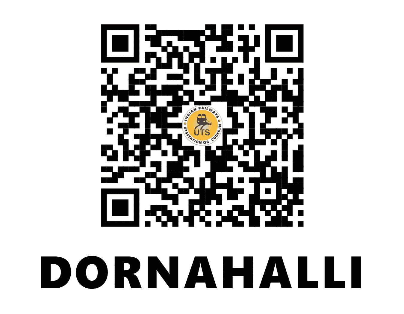UTS QR Code for DORNAHALLI - DOY - SW (KARNATAKA)