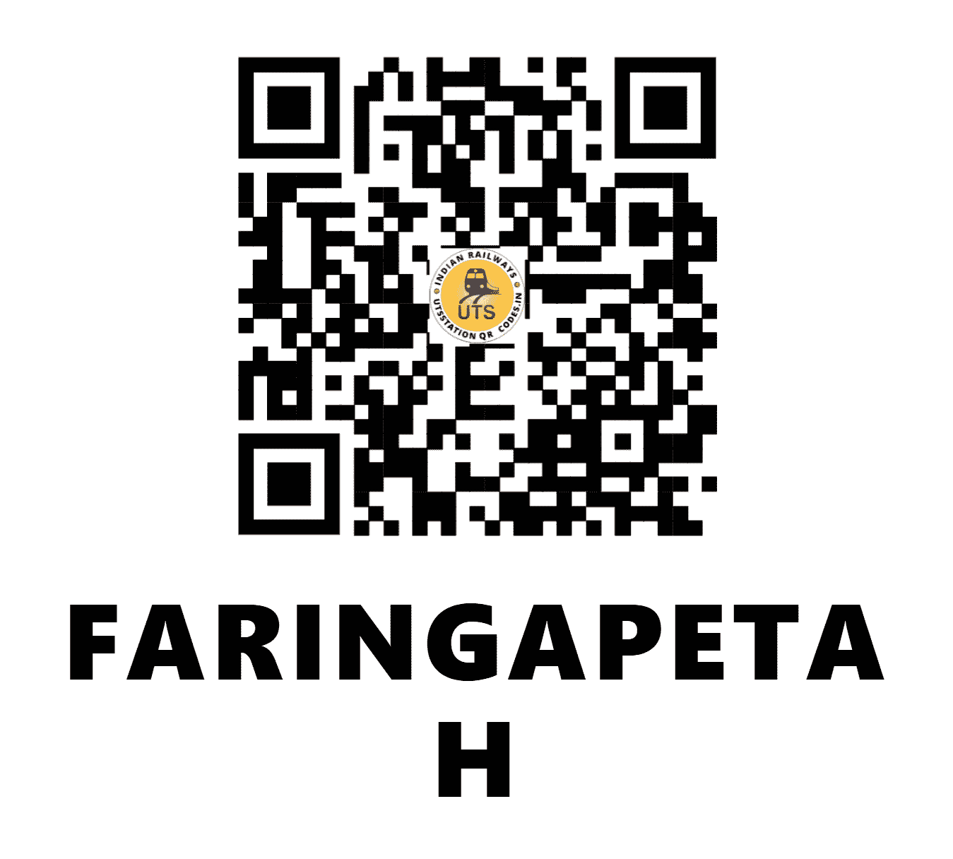 UTS QR Code for FARINGAPETA H - FRG - SW (KARNATAKA)
