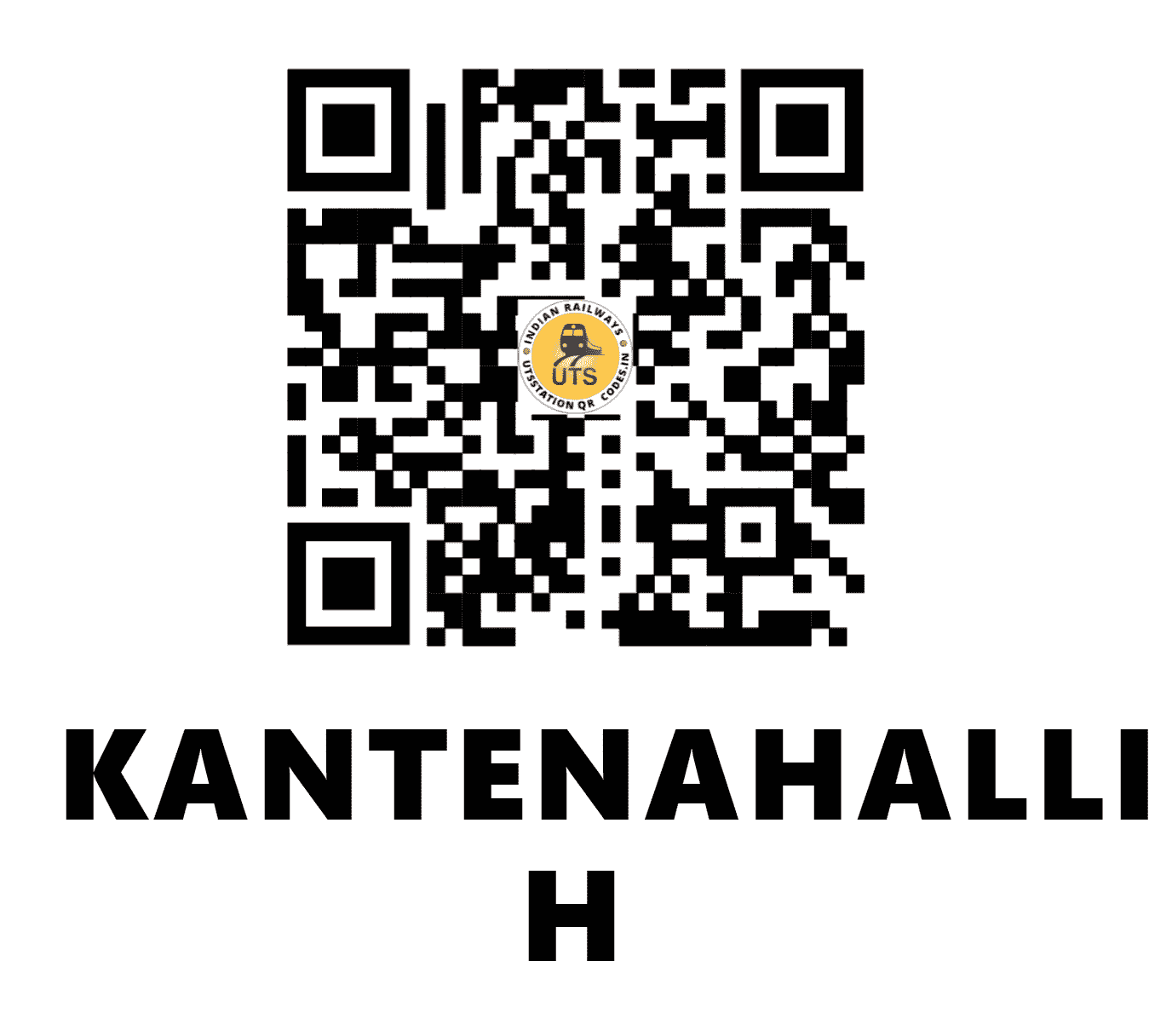 UTS QR Code for KANTENAHALLI H - KNHL - SW (KARNATAKA)