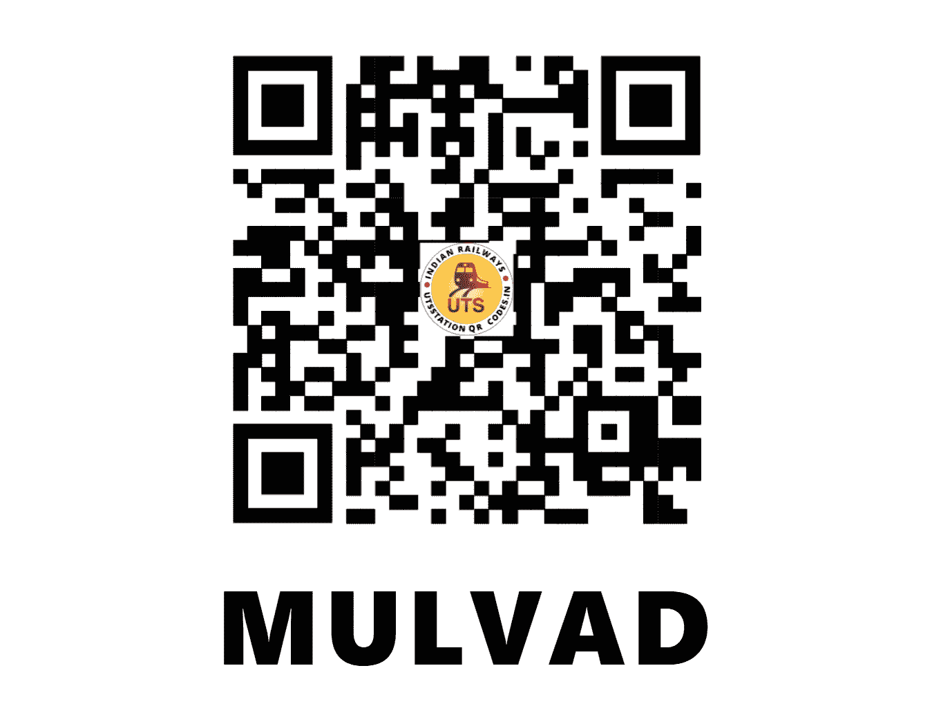 UTS QR Code for MULVAD - MVD - SW (KARNATAKA)