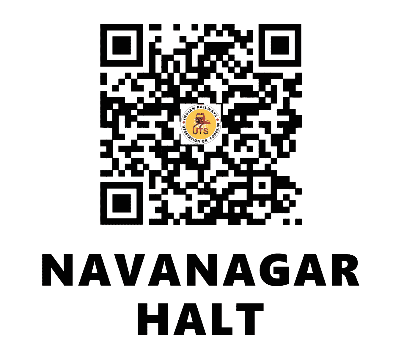 UTS QR Code for NAVANAGAR HALT - NANH - SW (KARNATAKA)