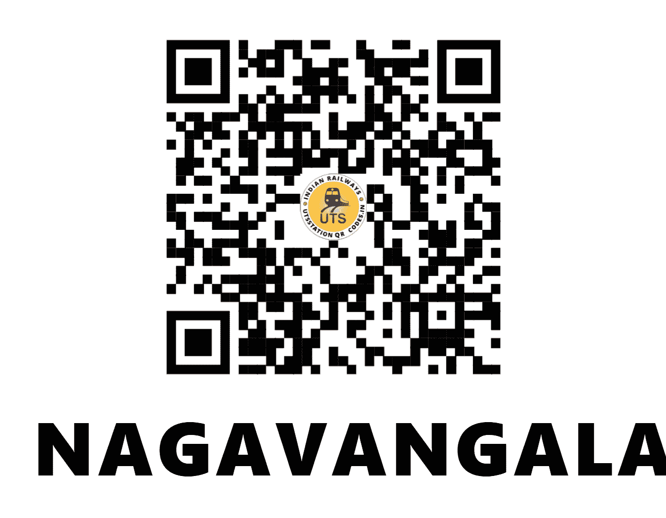 UTS QR Code for NAGAVANGALA - NVF - SW (KARNATAKA)