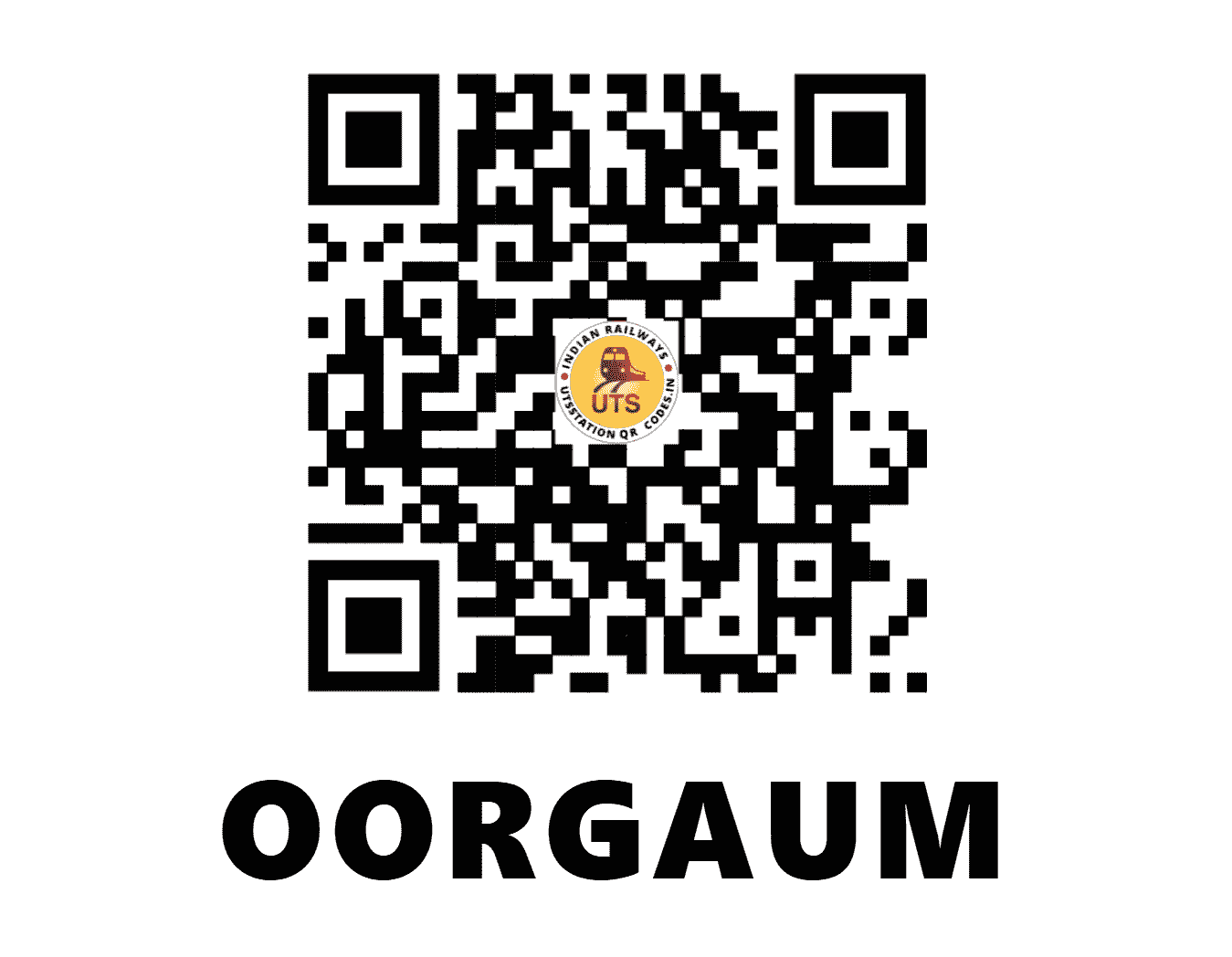 UTS QR Code for OORGAUM - OGM - SW (KARNATAKA)