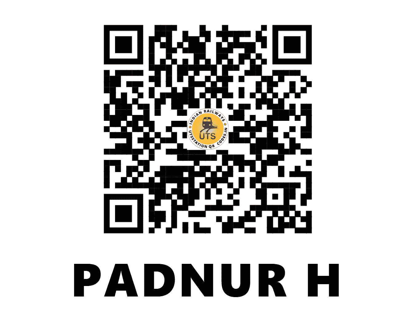 UTS QR Code for PADNUR H - PDNR - SW (KARNATAKA)