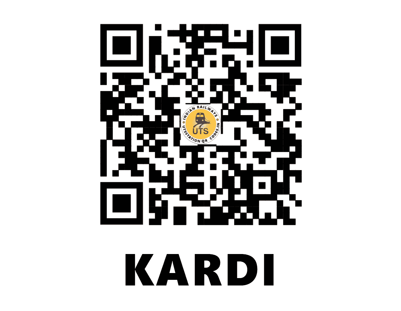 UTS QR Code for KARDI - RDI - SW (KARNATAKA)