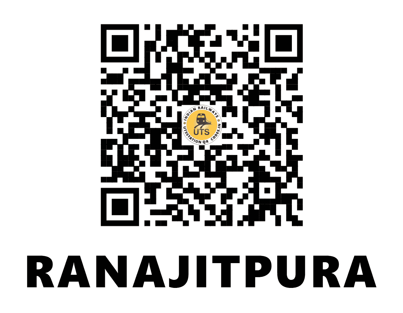 UTS QR Code for RANAJITPURA - RNJP - SW (KARNATAKA)