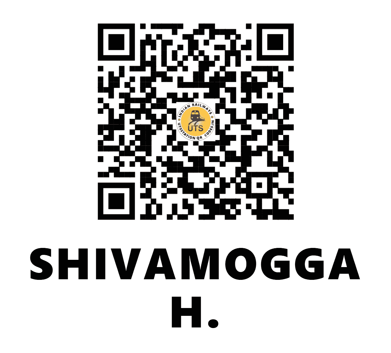 UTS QR Code for SHIVAMOGGA H. - SME - SW (KARNATAKA)