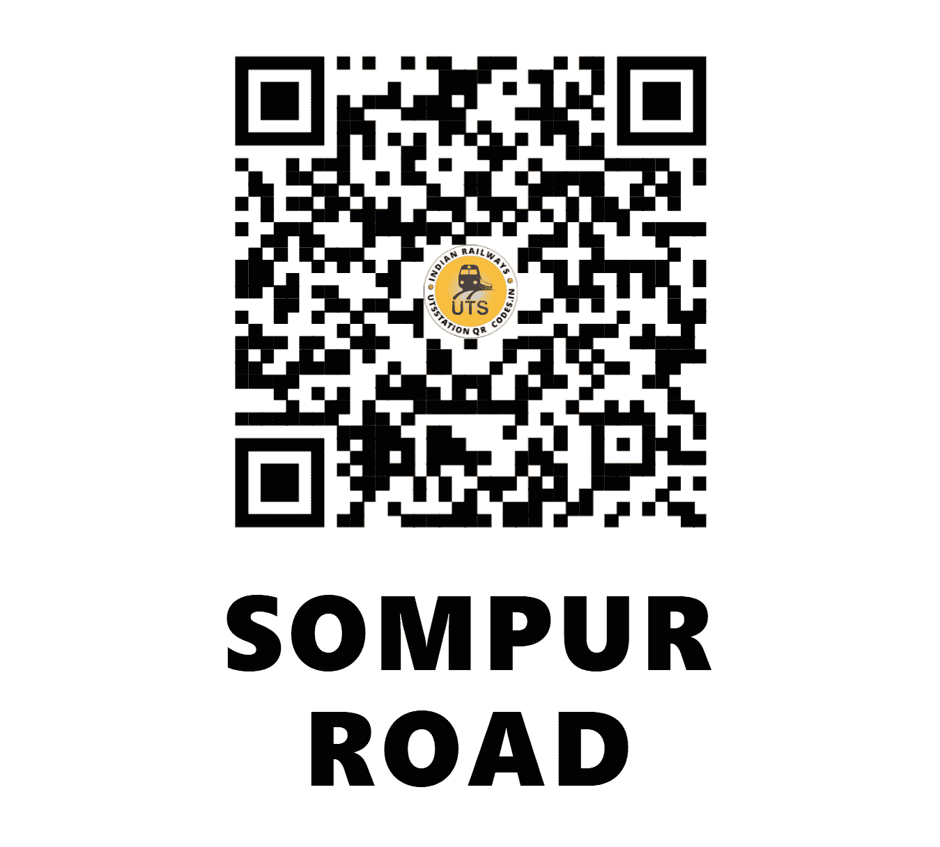 UTS QR Code for SOMPUR ROAD - SOQ - SW (KARNATAKA)