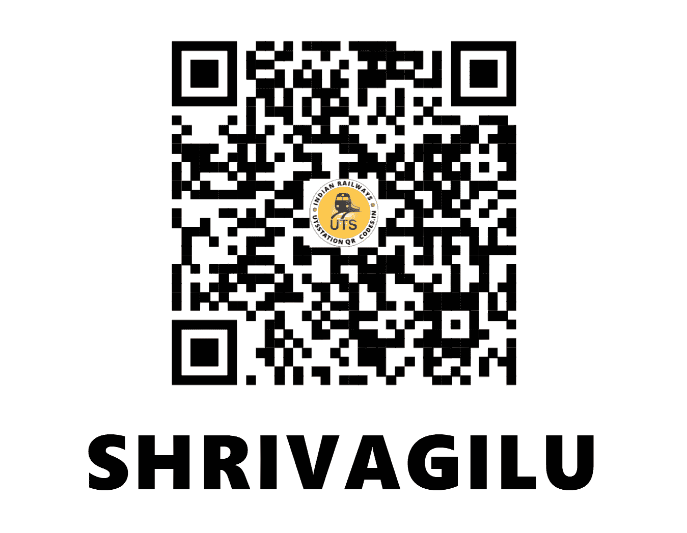 UTS QR Code for SHRIVAGILU - SVGL - SW (KARNATAKA)