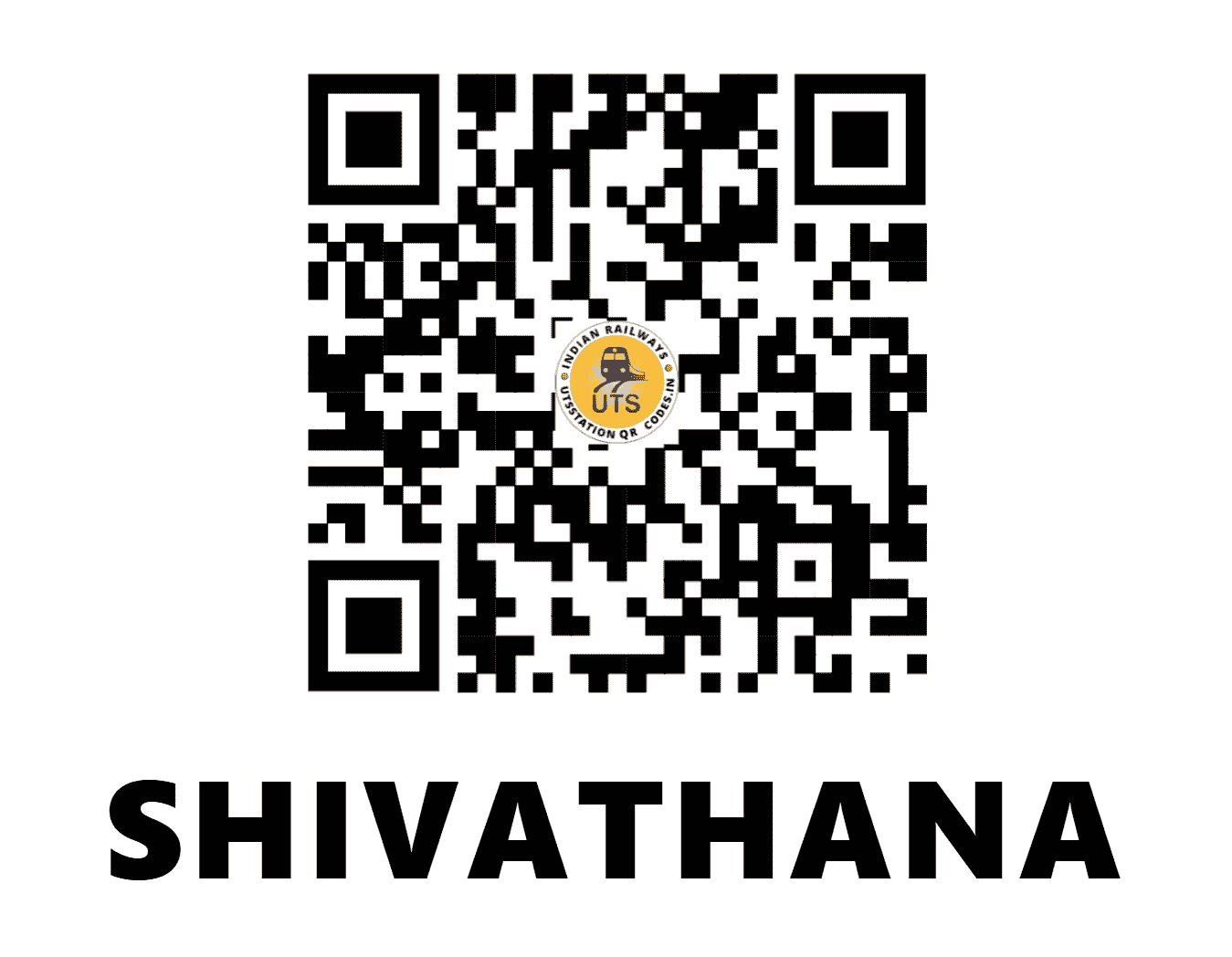 UTS QR Code for SHIVATHANA - SVTN - SW (KARNATAKA)