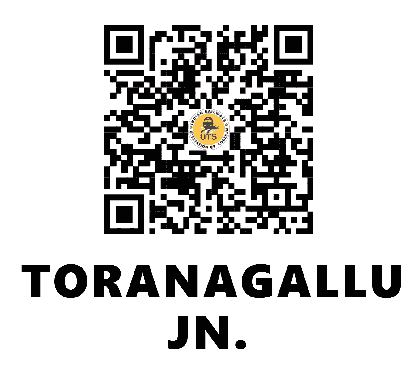 UTS QR Code for TORANAGALLU JN. - TNGL - SW (KARNATAKA)