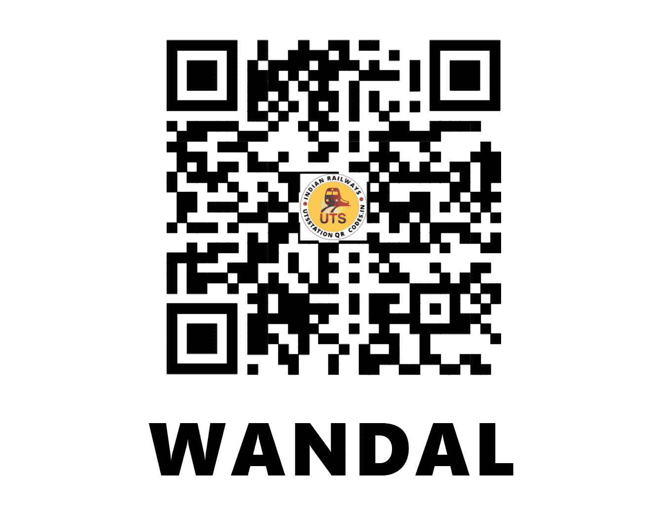 UTS QR Code for WANDAL - WDL - SW (KARNATAKA)