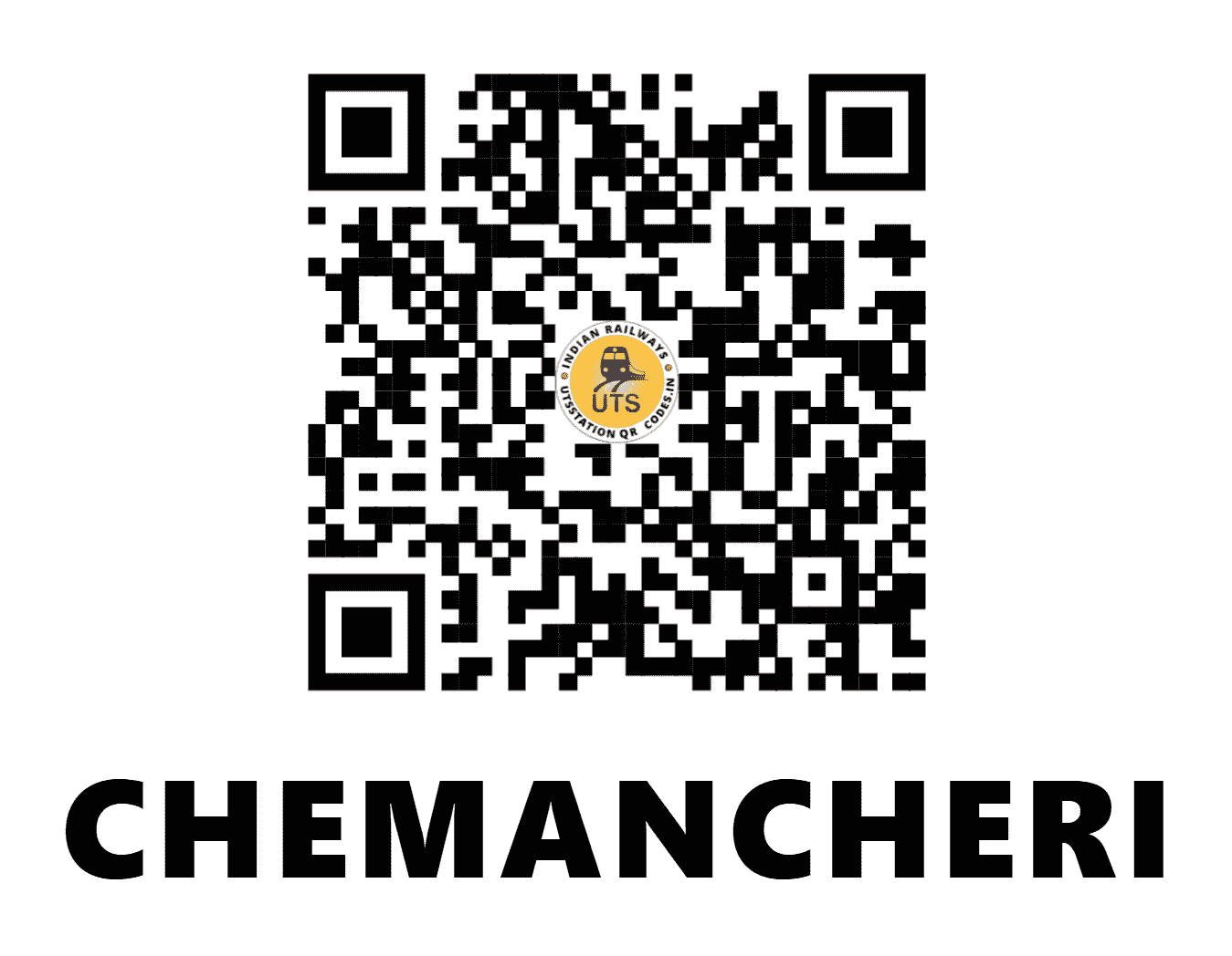 UTS QR Code for CHEMANCHERI - CMC - SR (KERALA)