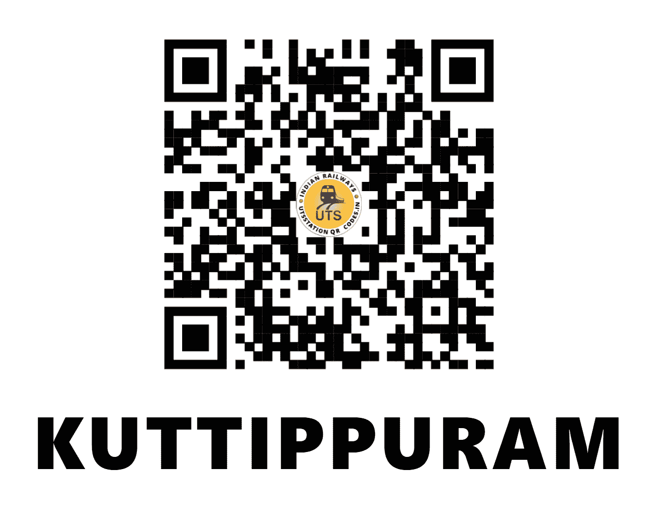 UTS QR Code for KUTTIPPURAM - KTU - SR (KERALA)
