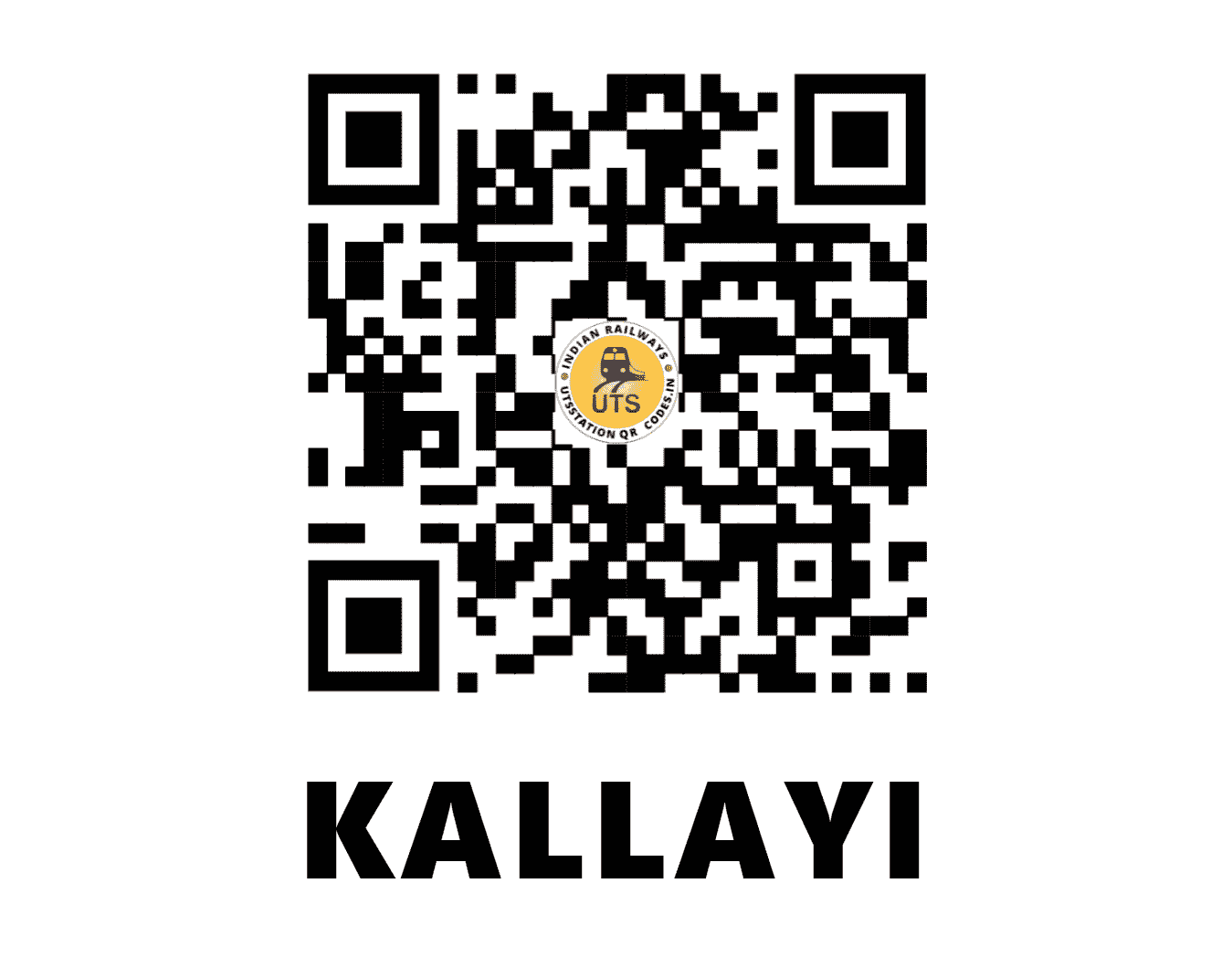UTS QR Code for KALLAYI - KUL - SR (KERALA)