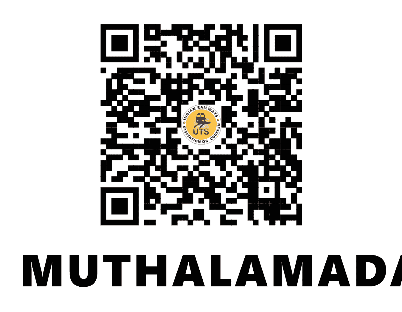 UTS QR Code for MUTHALAMADA - MMDA - SR (KERALA)