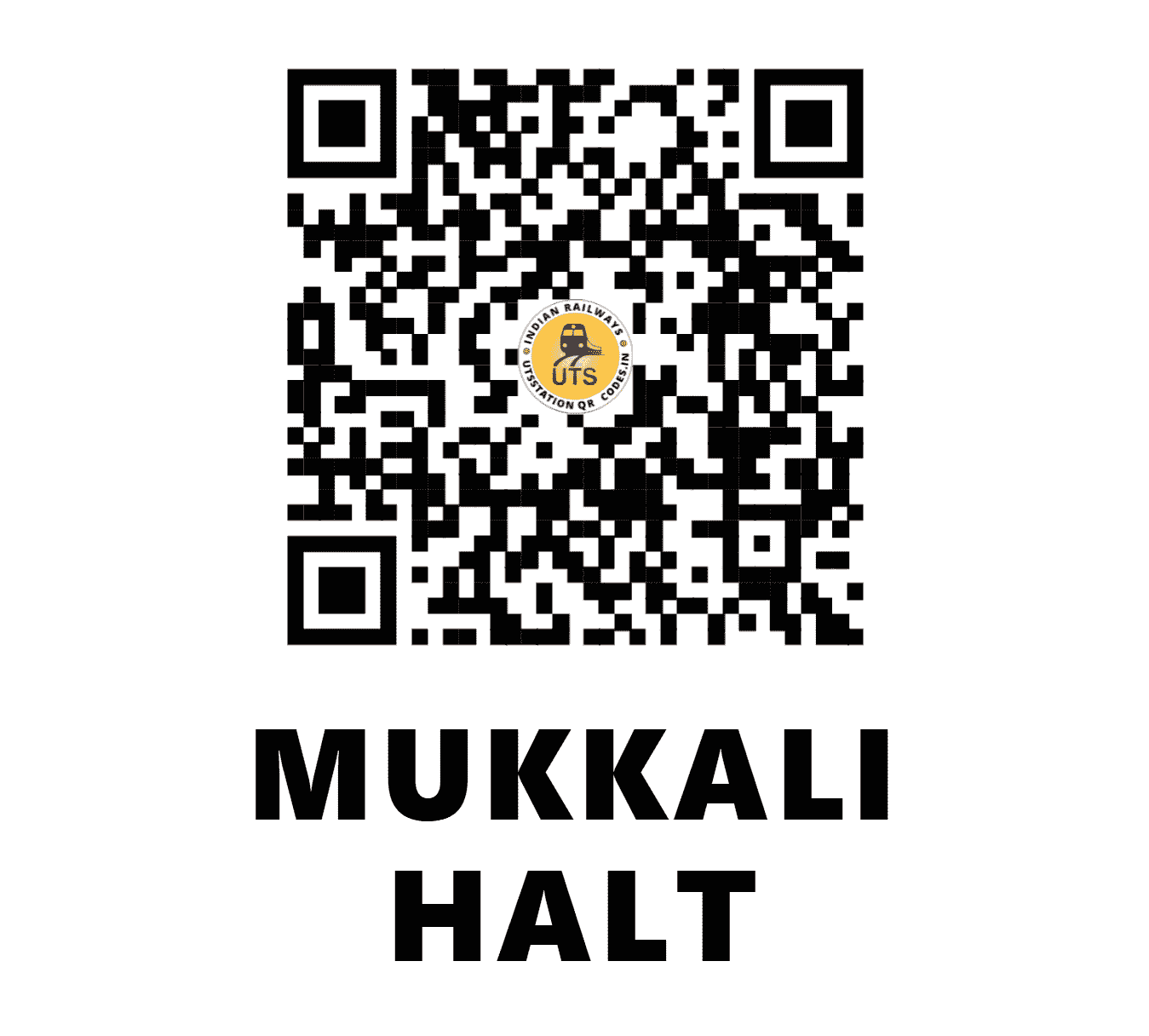 UTS QR Code for MUKKALI HALT - MUKE - SR (KERALA)