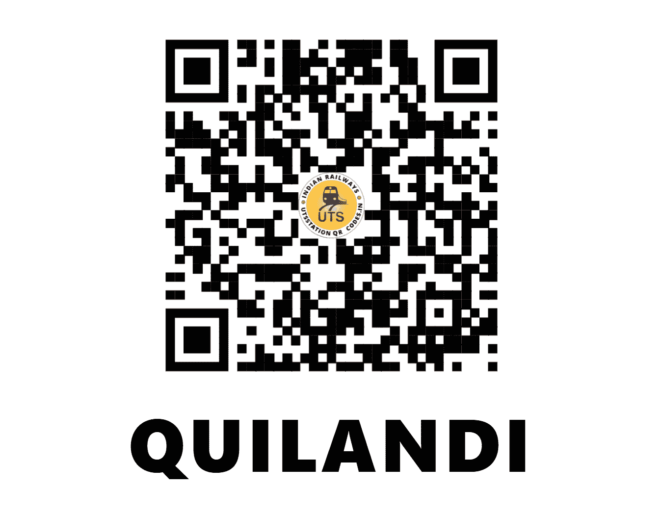 UTS QR Code for QUILANDI - QLD - SR (KERALA)