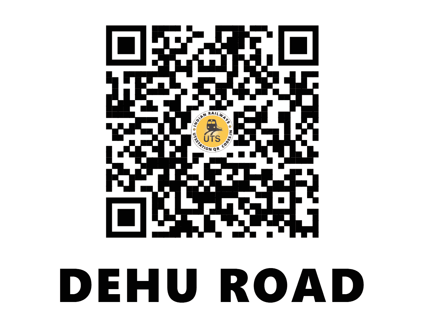 UTS QR Code for DEHU ROAD - DEHR - CR (MAHARASHTRA)