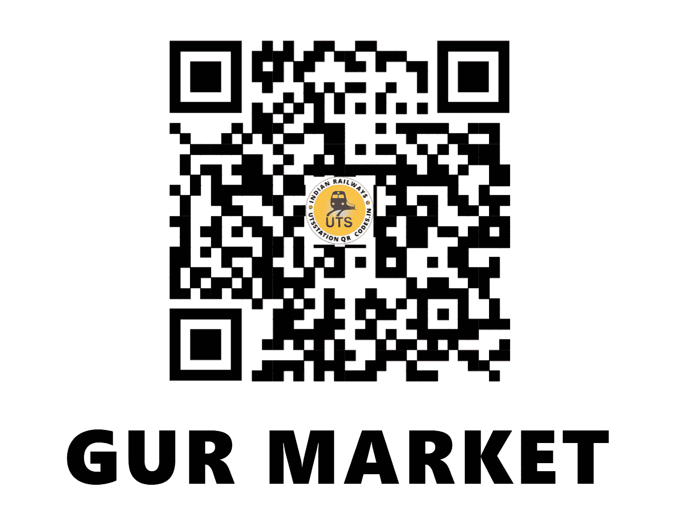 UTS QR Code for GUR MARKET - GRMT - CR (MAHARASHTRA)