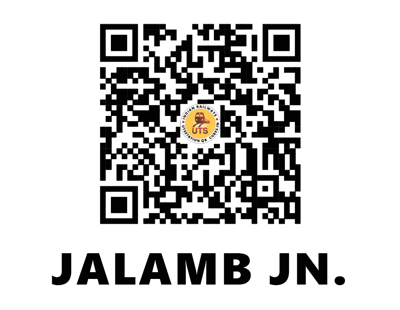 UTS QR Code for JALAMB JN. - JM - CR (MAHARASHTRA)