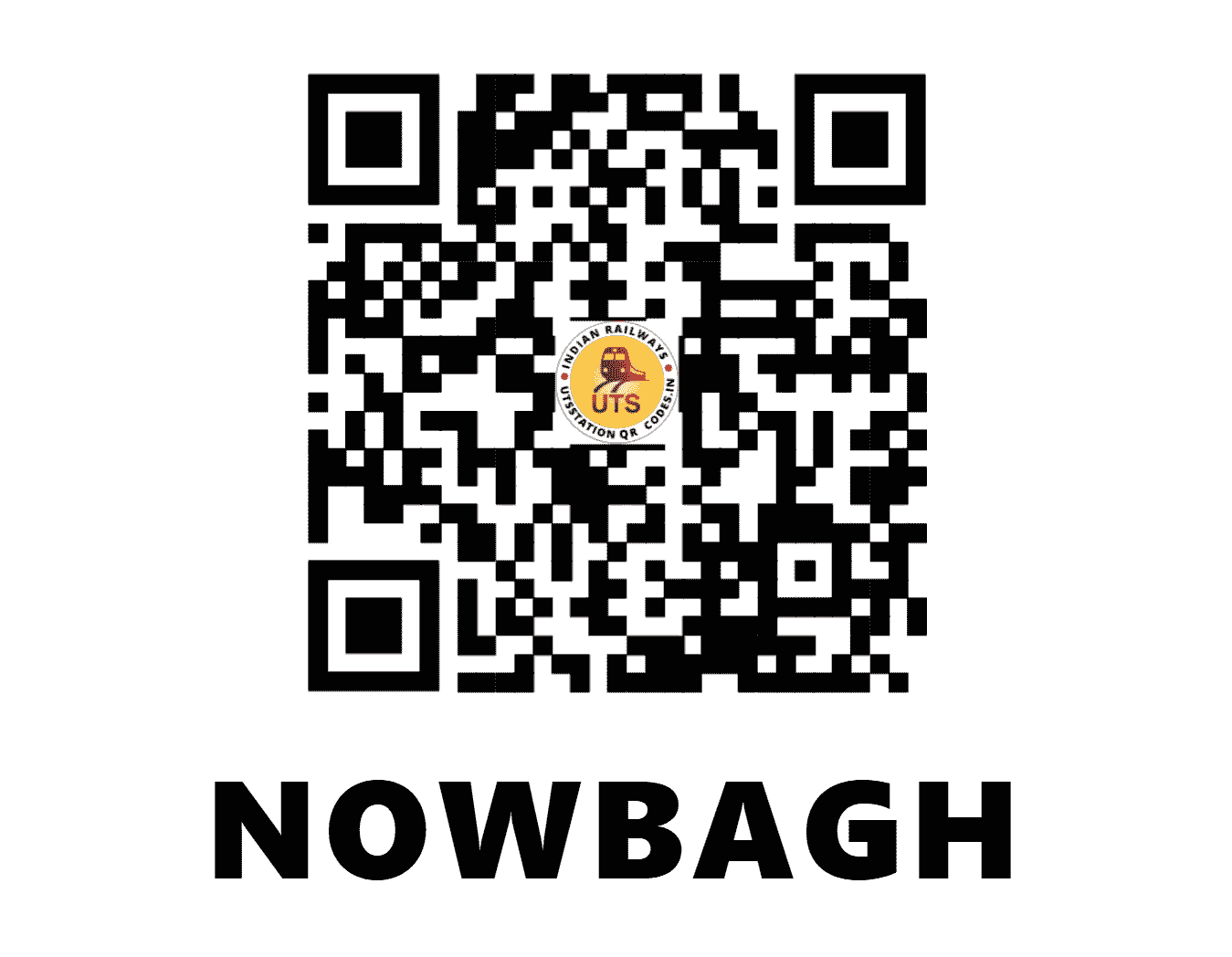 UTS QR Code for NOWBAGH - NBGH - CR (MAHARASHTRA)