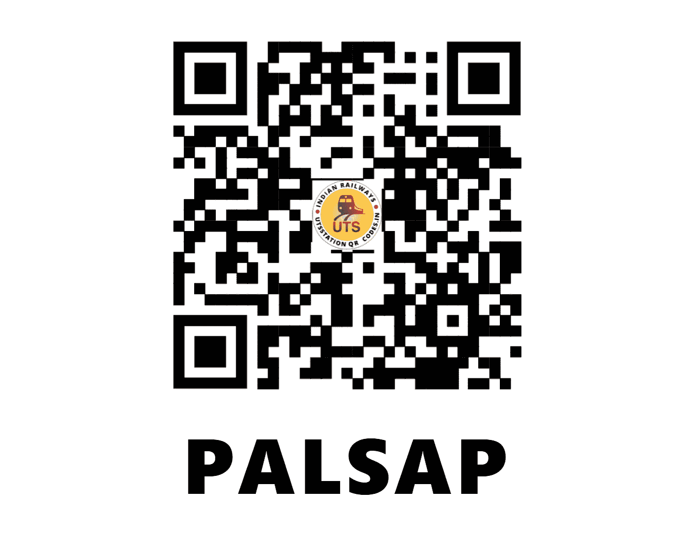 UTS QR Code for PALSAP - PCP - CR (MAHARASHTRA)