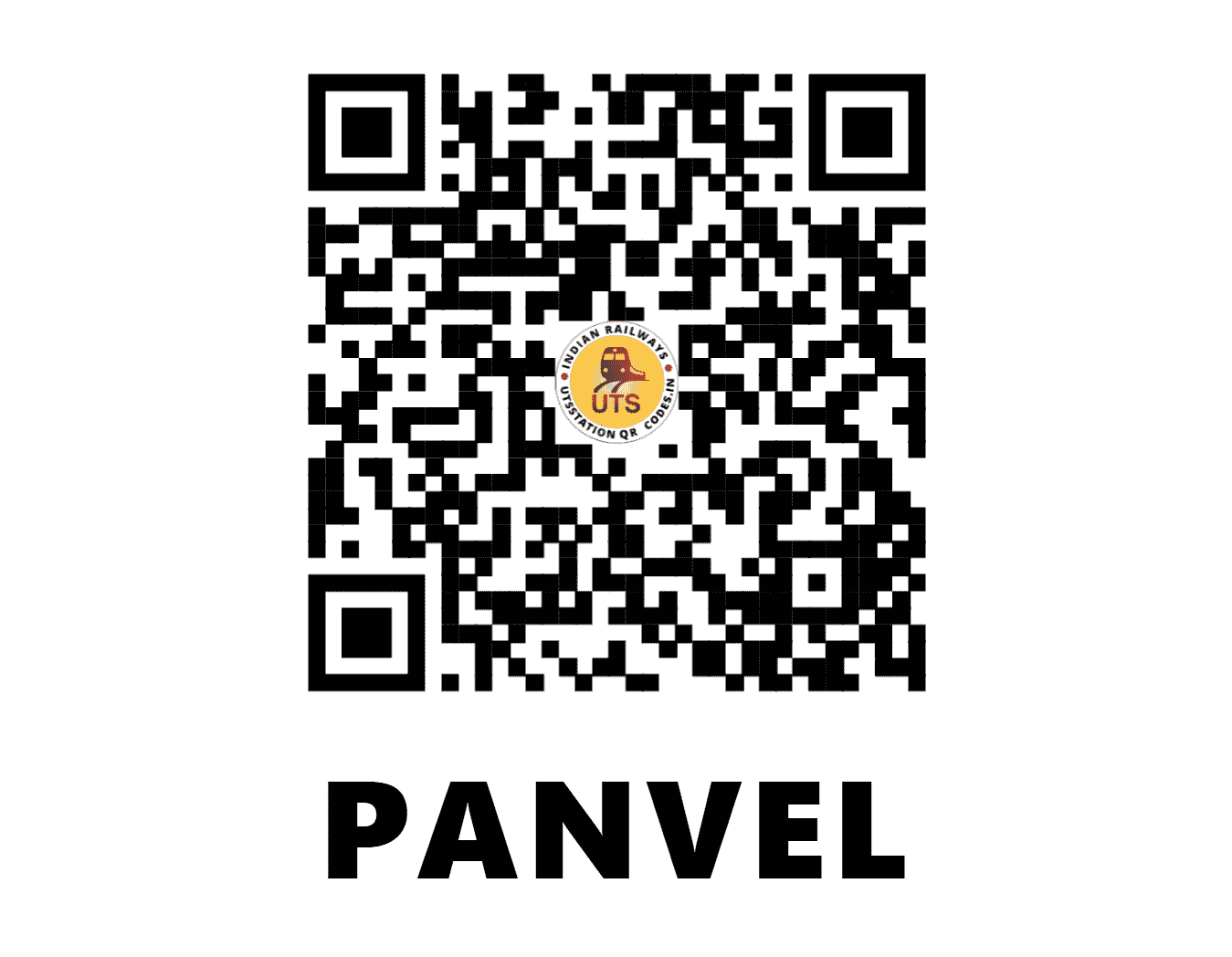 UTS QR Code for PANVEL - PNVL - CR (MAHARASHTRA)
