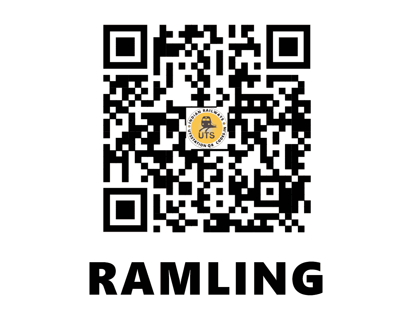 UTS QR Code for RAMLING - RANG - CR (MAHARASHTRA)