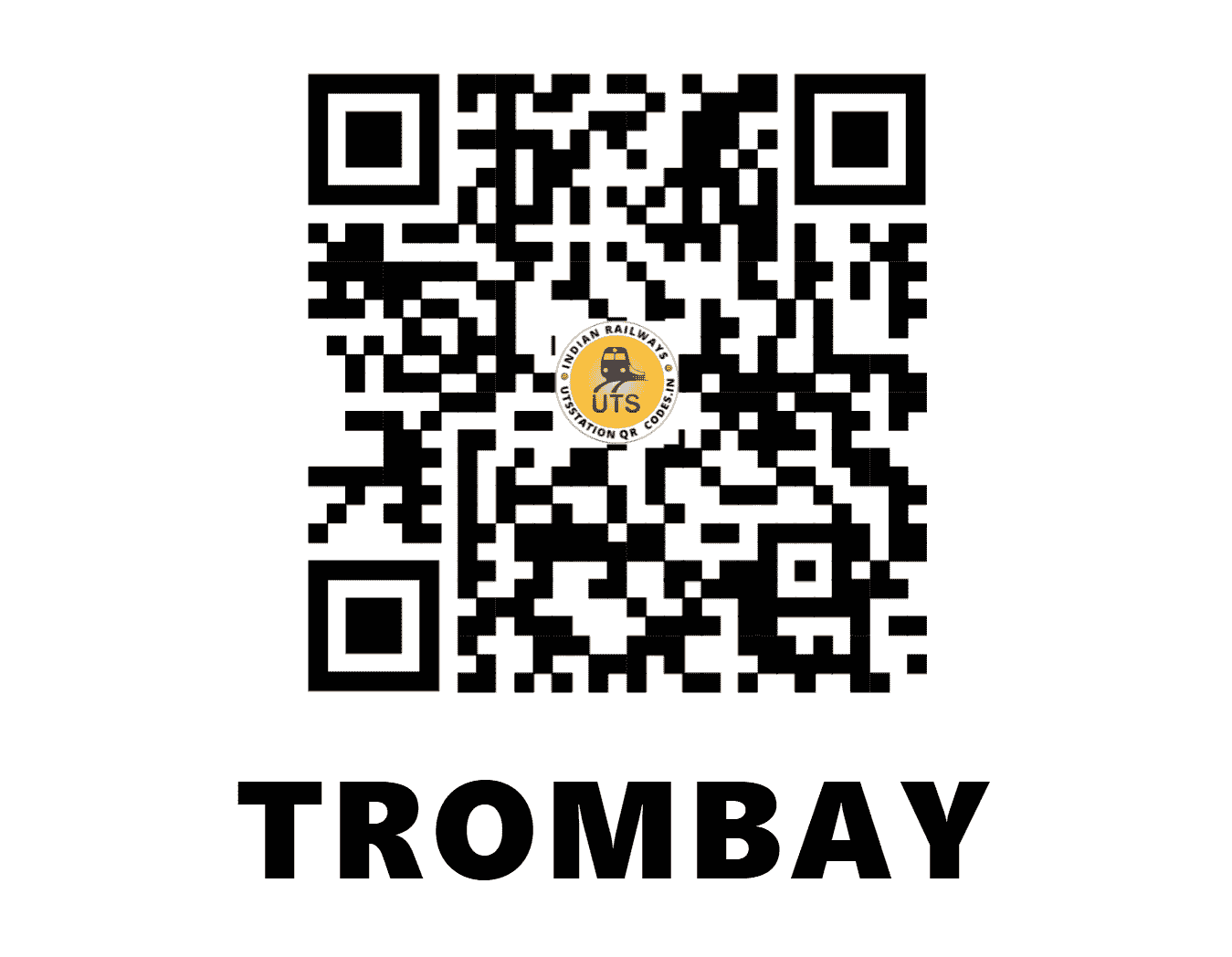 UTS QR Code for TROMBAY - TMBY - CR (MAHARASHTRA)