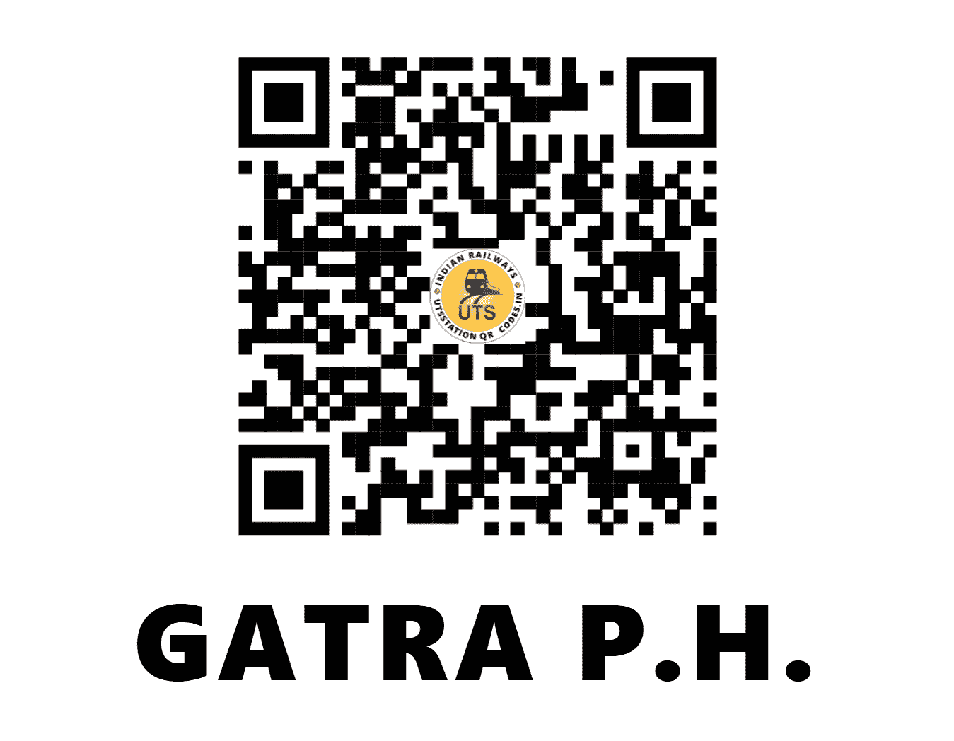 UTS QR Code for GATRA P.H. - GRJ - SB (MAHARASHTRA)