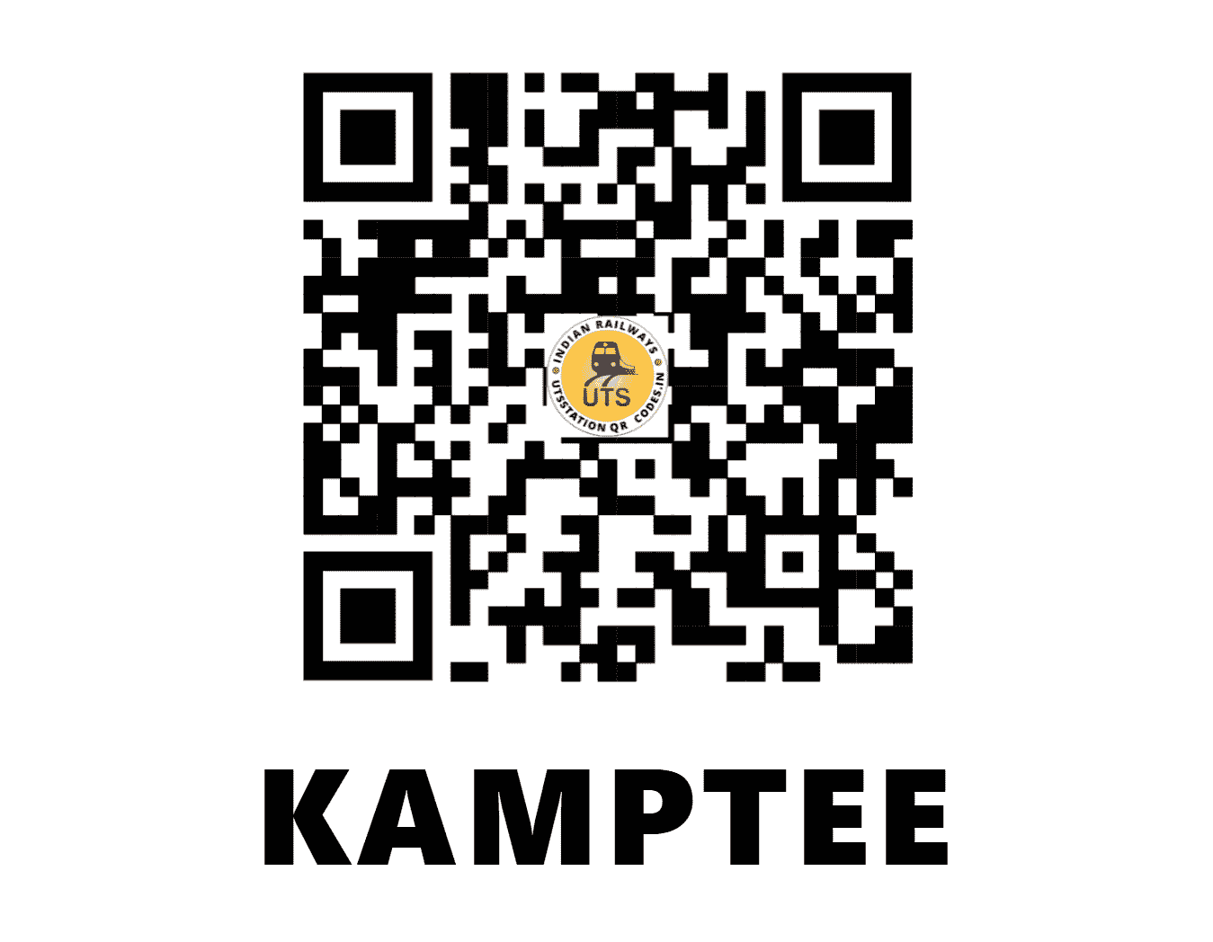 UTS QR Code for KAMPTEE - KP - SB (MAHARASHTRA)