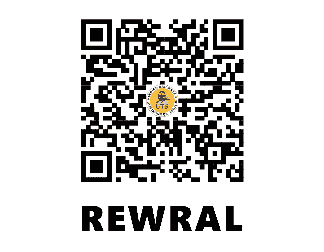 UTS QR Code for REWRAL - RRL - SB (MAHARASHTRA)