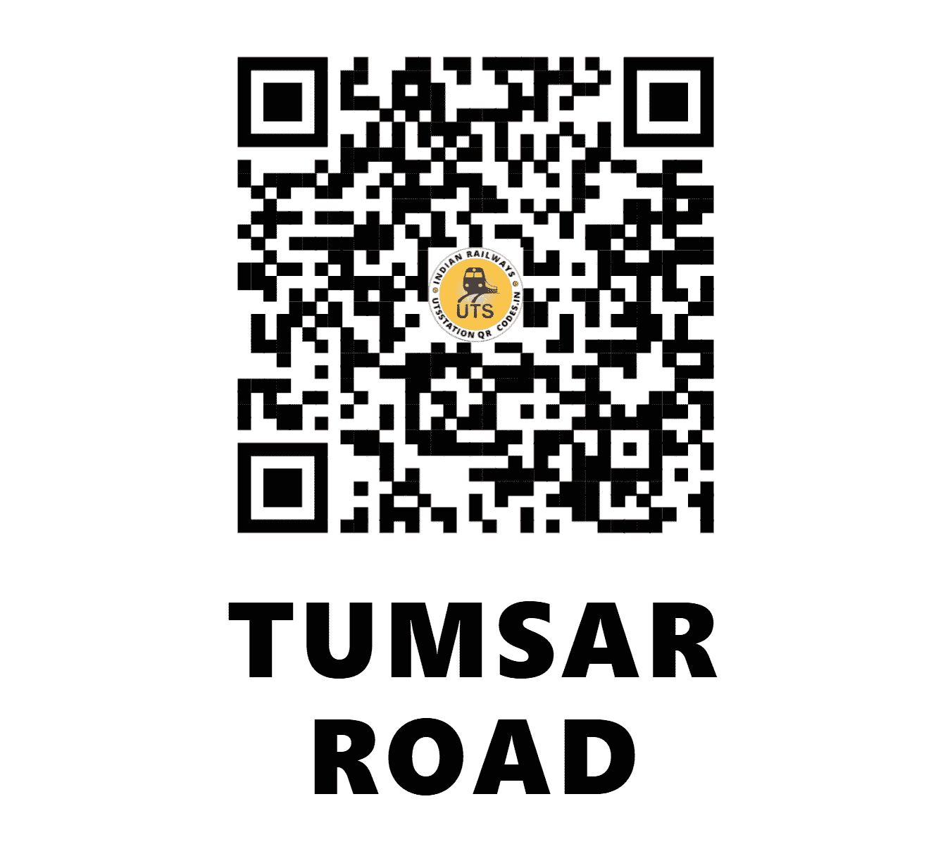 UTS QR Code for TUMSAR ROAD - TMR - SB (MAHARASHTRA)