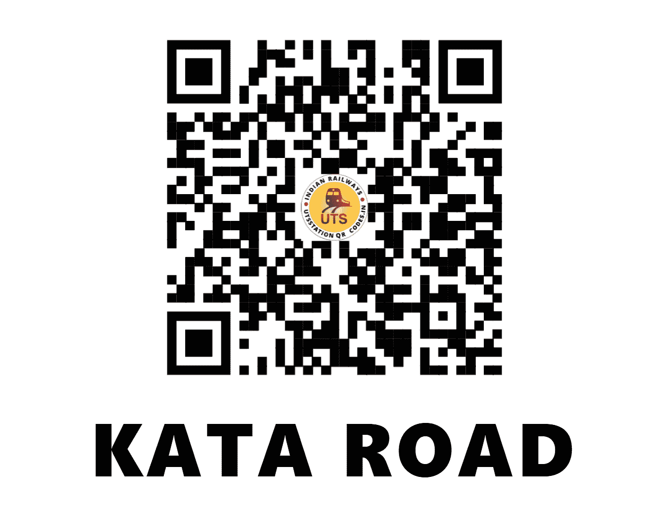 UTS QR Code for KATA ROAD - KXX - SC (MAHARASHTRA)