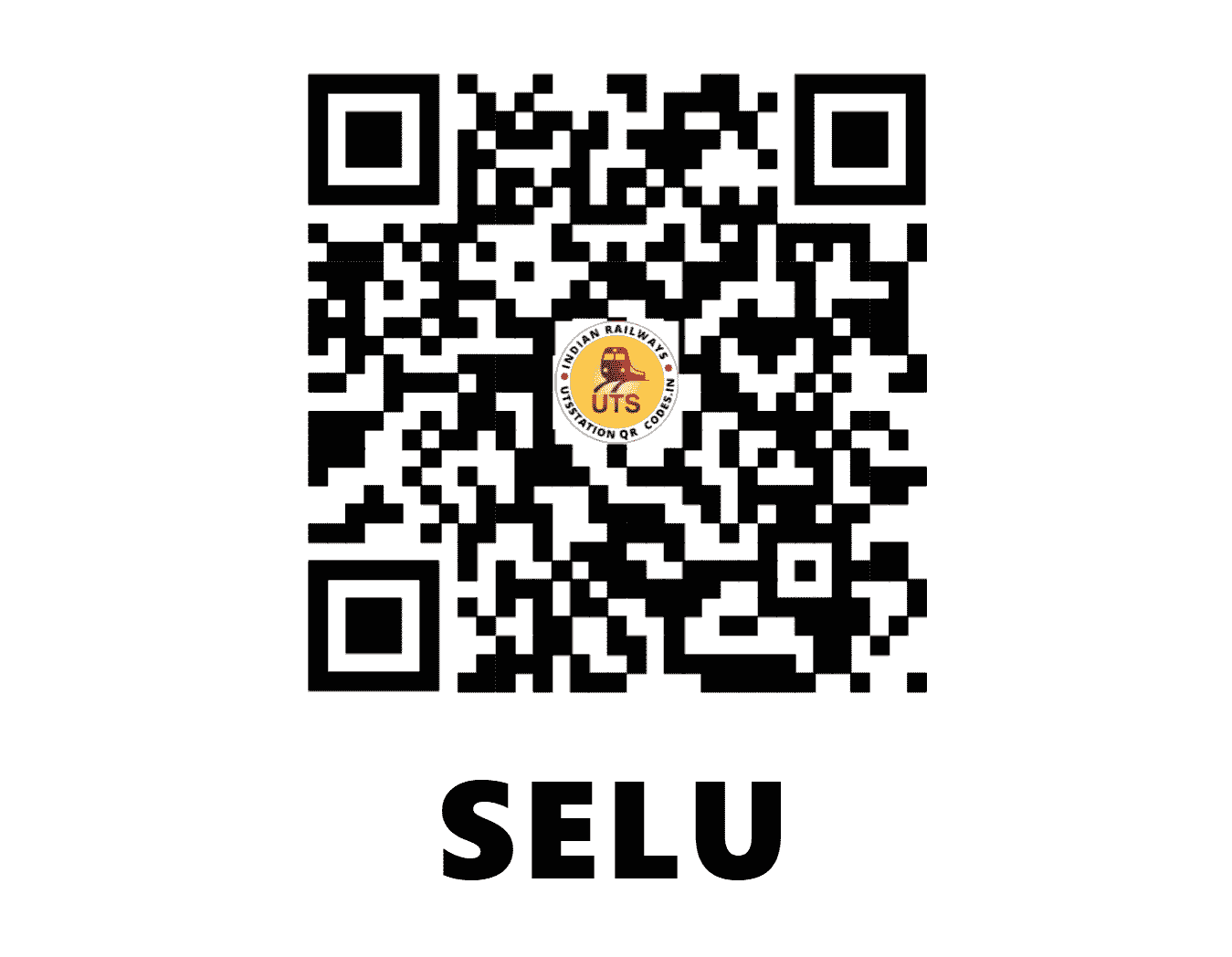 UTS QR Code for SELU - SELU - SC (MAHARASHTRA)