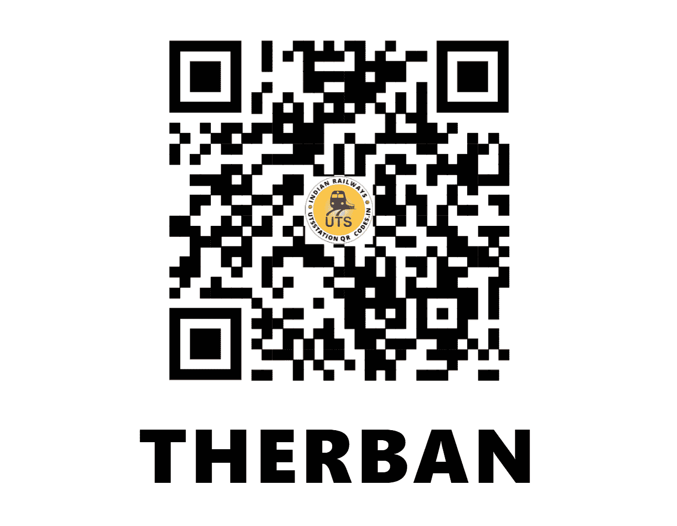 UTS QR Code for THERBAN - TBU - SC (MAHARASHTRA)