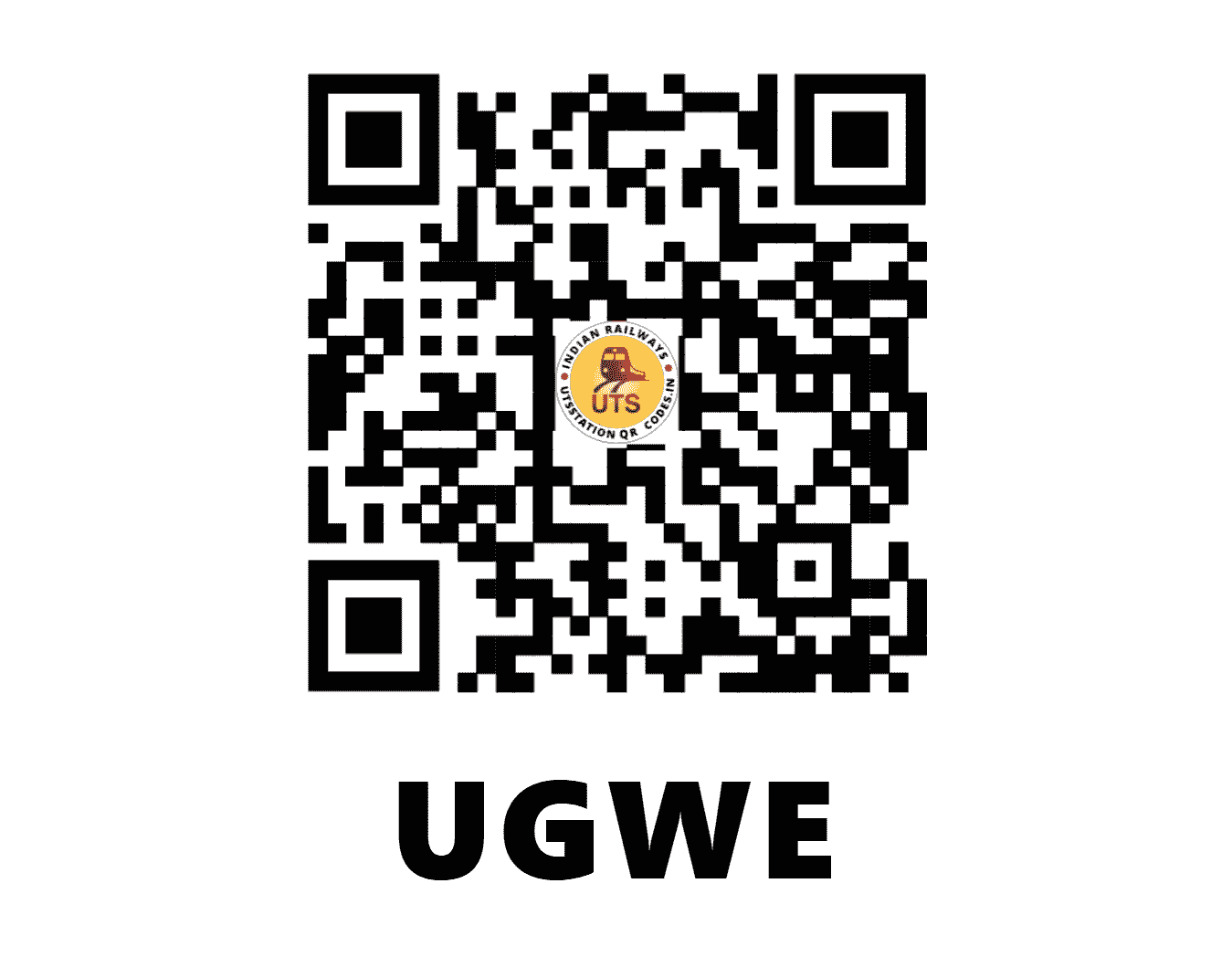 UTS QR Code for UGWE - UGWE - SC (MAHARASHTRA)