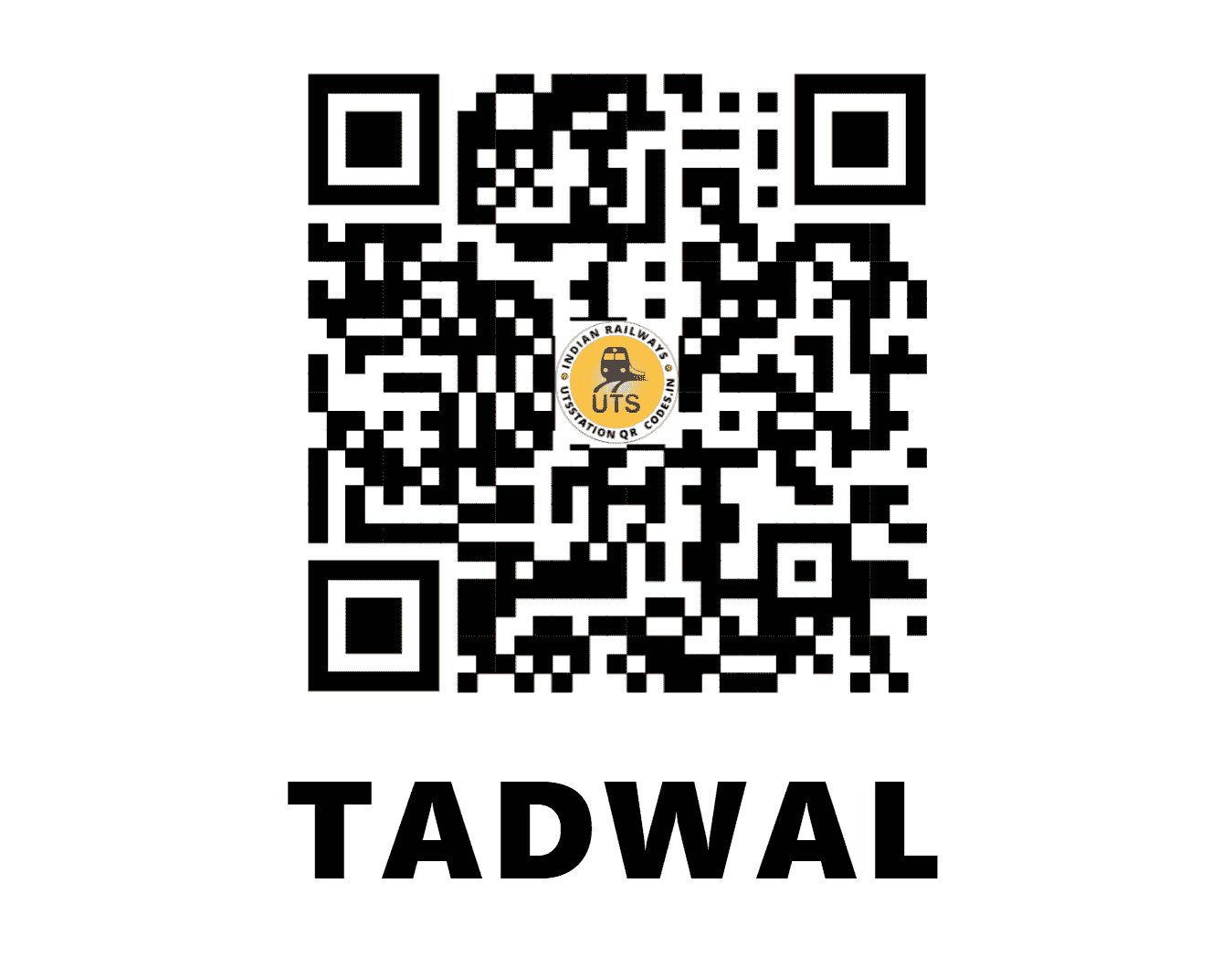 UTS QR Code for TADWAL - TVL - SW (MAHARASHTRA)