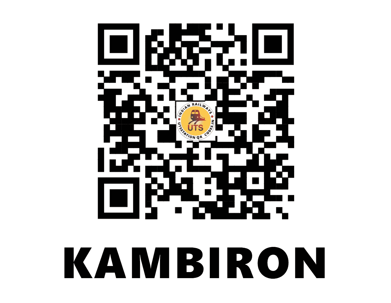 UTS QR Code for KAMBIRON - KBBP - NF (MANIPUR)
