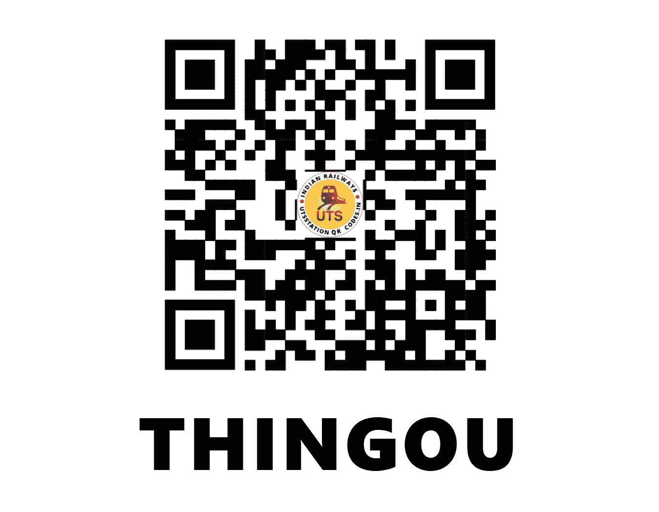 UTS QR Code for THINGOU - TGBP - NF (MANIPUR)