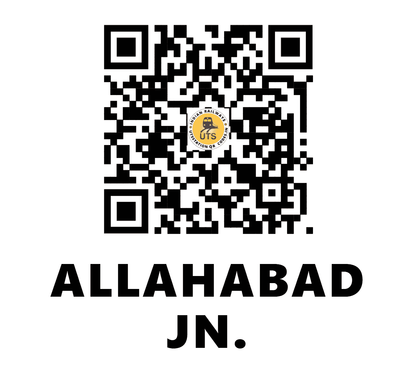 UTS QR Code for ALLAHABAD JN. - ALD - NC ()