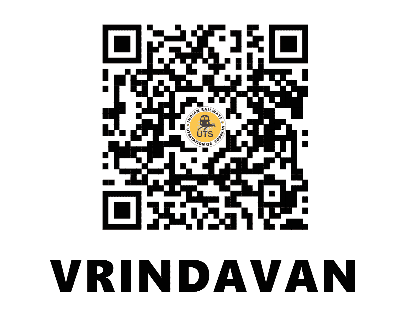 UTS QR Code for VRINDAVAN - BDB - NC ()