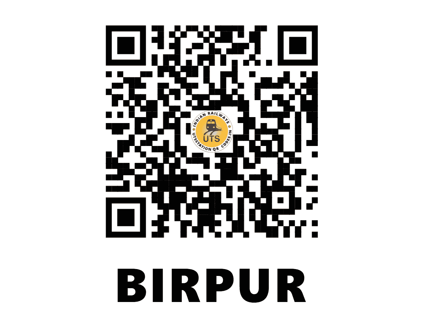 UTS QR Code for BIRPUR - BIB - NC ()